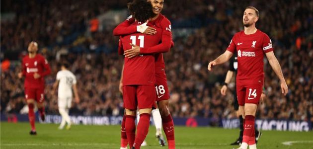 محمد-صلاح-يحقق-رقمًا-رائعًا-بعد-هدفيه-في-مباراة-ليفربول-وليدز-يونايتد