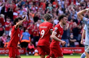 تقييم محمد صلاح بعد تعادل ليفربول مع أستون فيلا في الدوري الإنجليزي