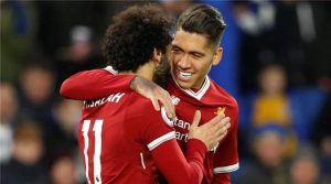 فيديو | أسيست محمد صلاح.. فيرمينو يسجل هدف تعادل ليفربول أمام أستون فيلا