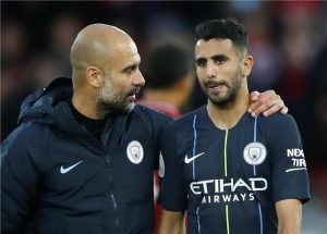 جوارديولا يحدد بديل رياض محرز حال رحيله عن مانشستر سيتي